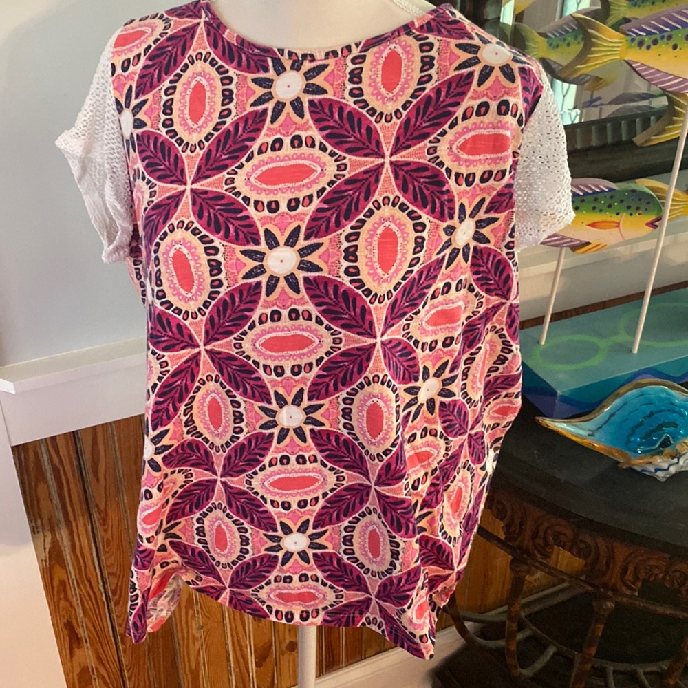 Ladies New Directions Bohemian style top XL. Excellent condition.
